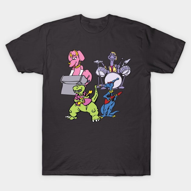The Mesozoic Band - Mesozoic Mind! T-Shirt by SweetPaul Entertainment 